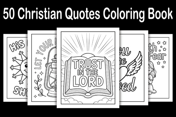 Download 50 Christian Quotes Coloring Book - Quotes Collection