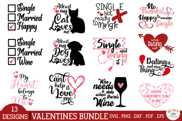 Download Anti Valentines Day Quotes Bundle SVG - Quotes Collection