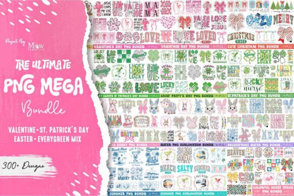 Download The Ultimate PNG Mega Bundle - Bundle Collection