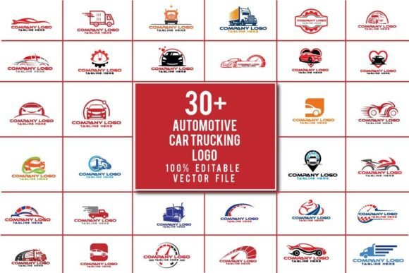 Download Automotive Car Trucking Logo Mega Bundle - Bundle Collection