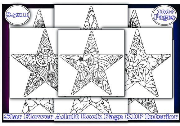 Download 100+ Star Flower Adult Book KDP Interior - Adult book Collection