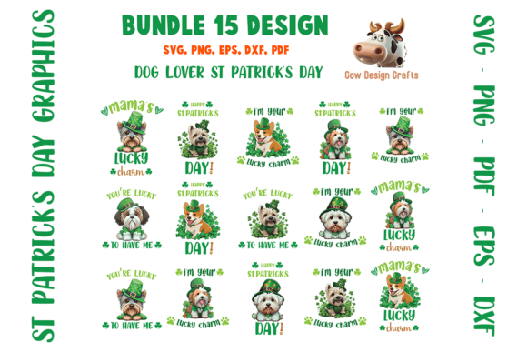 Download Dog Bundle Svg, St Patrick's Day Pet Svg - Bundle Collection