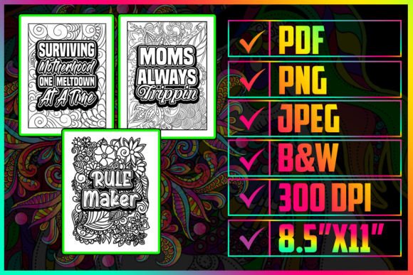 Download Funny Mom Quotes Coloring Pages for Adult - Quotes Collection