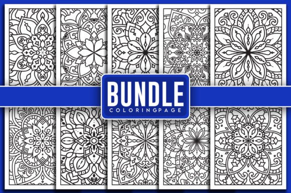 Download Mega Mandala Bundle Coloring Page - Bundle Collection