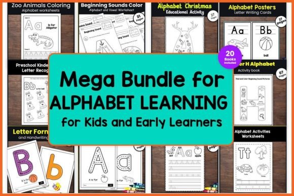 Download Alphabet Learning for Kids Mega Bundle - Bundle Collection