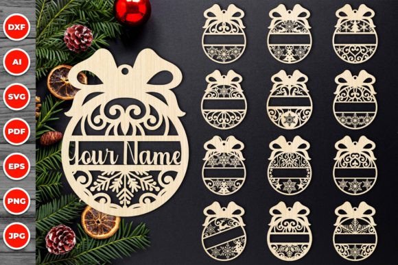 Download Christmas Ornament Laser Cut Svg Bundle9 - Bundle Collection
