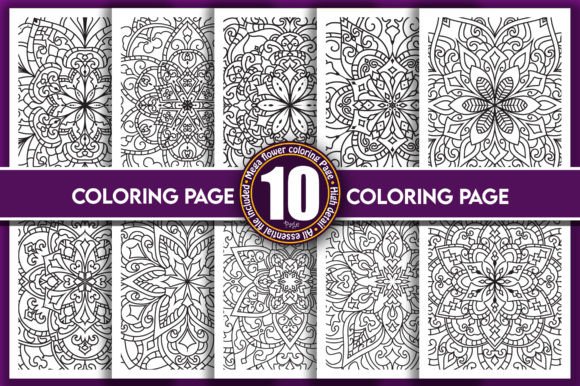Download Mandala Coloring Book Interior Bundle - Bundle Collection