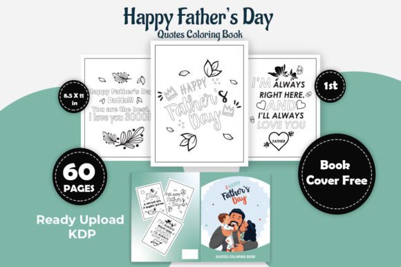Download Happy`s Father Day Quotes Coloring Book - Quotes Collection
