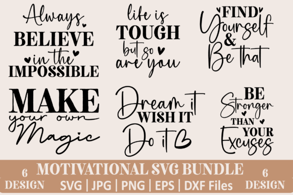 Download Motivational Quotes Svg Bundle - Quotes Collection