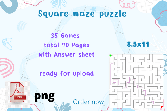 Download Square Mazes Activity Book - Mazes activity book Collection