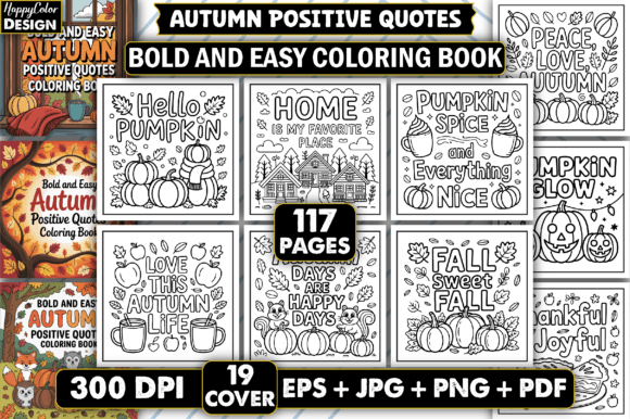 Download Autumn Positive Quotes Coloring Pages - Quotes Collection
