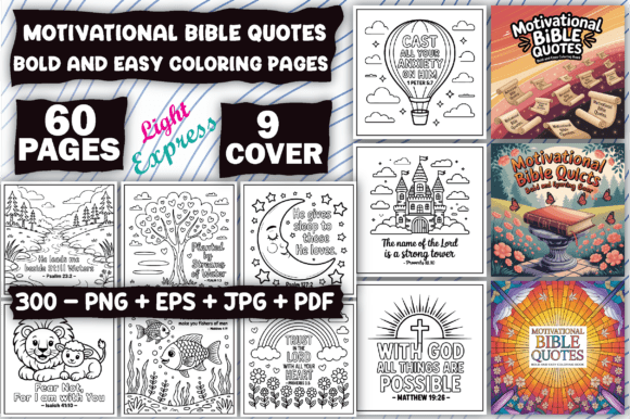 Download Motivational Bible Quotes Coloring Pages - Quotes Collection