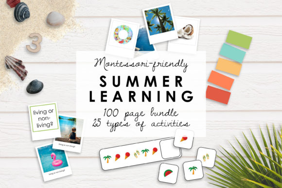 Download Montessori Summer Bundle | Pre-K to K - Bundle Collection