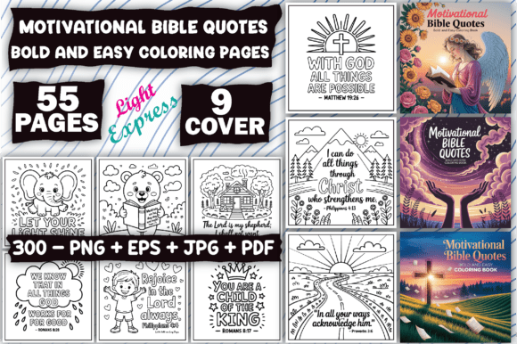 Download Motivational Bible Quotes Coloring Pages - Quotes Collection