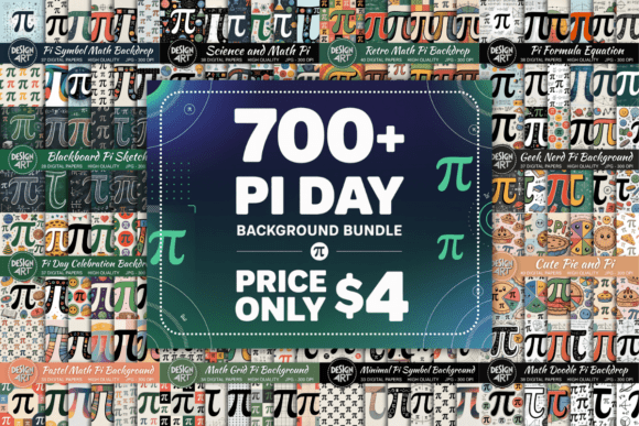 Download Pi Day Celebration Background Bundle - Bundle Collection