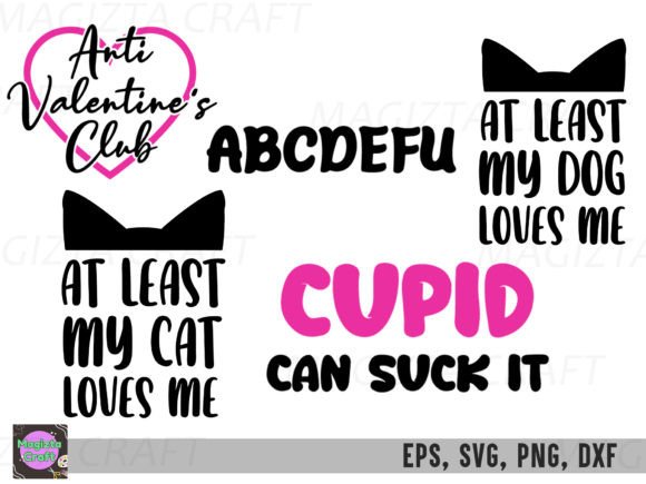 Download Anti-Valentines SVG Quotes Club II - Quotes Collection