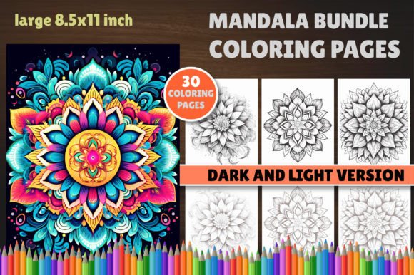 Download Mandala Bundle Coloring Book - Bundle Collection