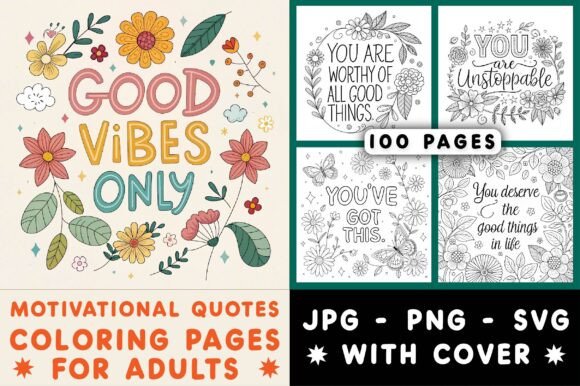 Download Motivational Quotes Coloring Book Pages - Quotes Collection